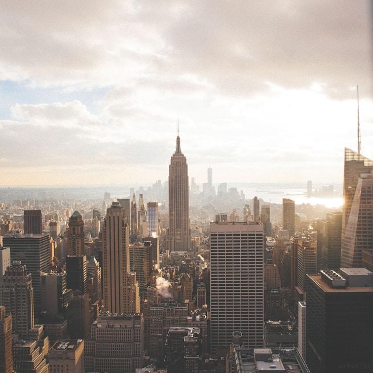 Sunset outdoors in France